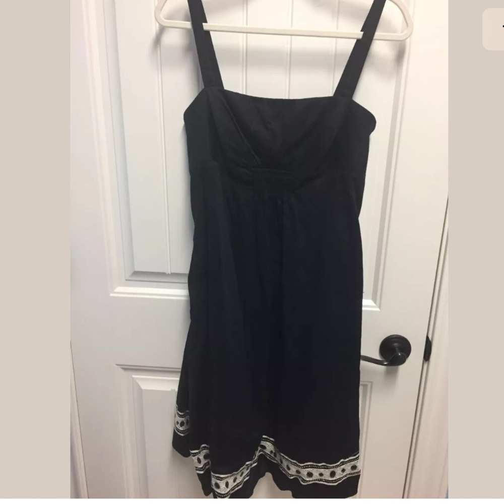 Little Black Dress Lace Embellish D2-286